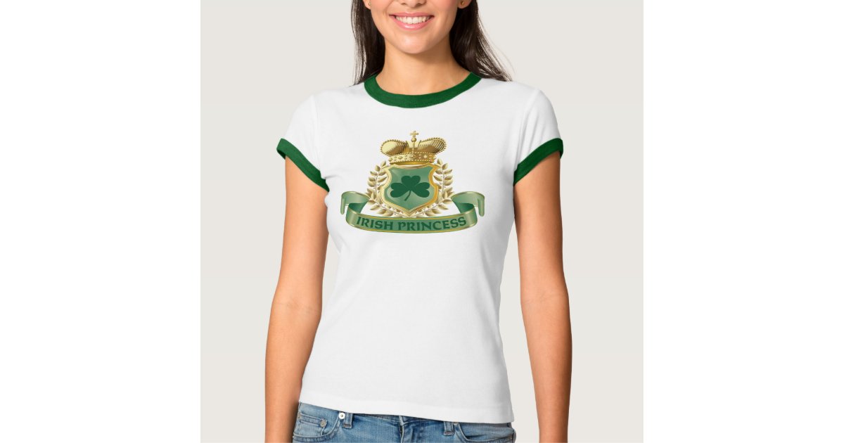 Irish Princess T-Shirt | Zazzle