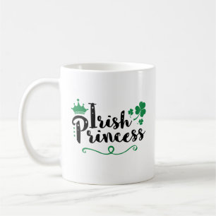 Irish Princess Women St Patrick's Day Script Coffee Mug