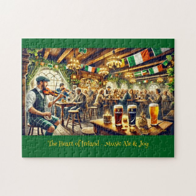 Irish Pub Celebration, The Heart of Ireland Jigsaw Puzzle (Horizontal)