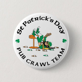 Irish Pub Crawl Team Gift Button