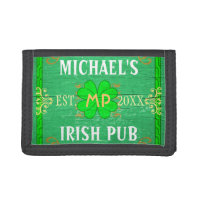 Irish Pub Create Your Own Personalized Green