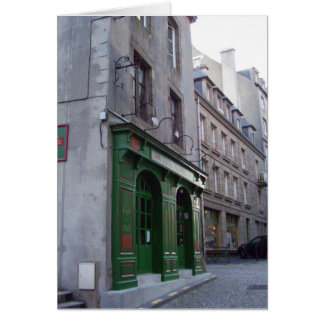 Irish Pub in St. Malo, France Cards