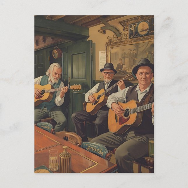 Irish Pub Postcard (Front)