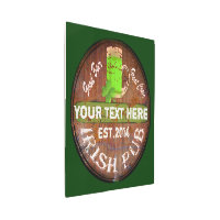 Irish pub sign