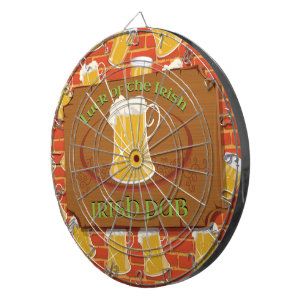 Irish Pub Sign Dart Board