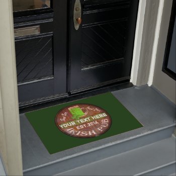 Irish Pub Sign Doormat by Paddy_O_Doors at Zazzle