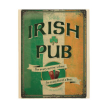 Irish Pub Sign Vintage