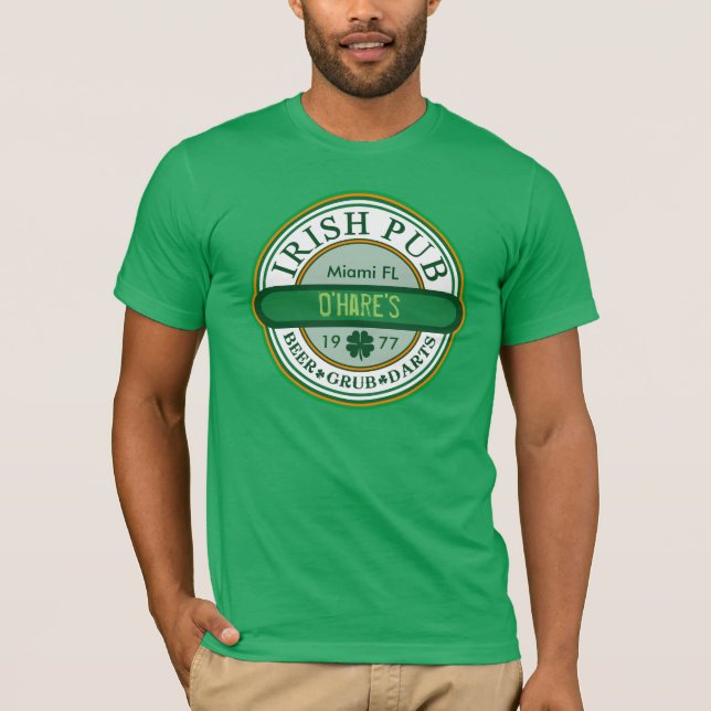 IRISH PUB TEE to Customize (Front)