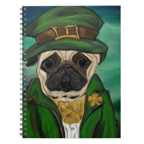 Irish Pug Notebook