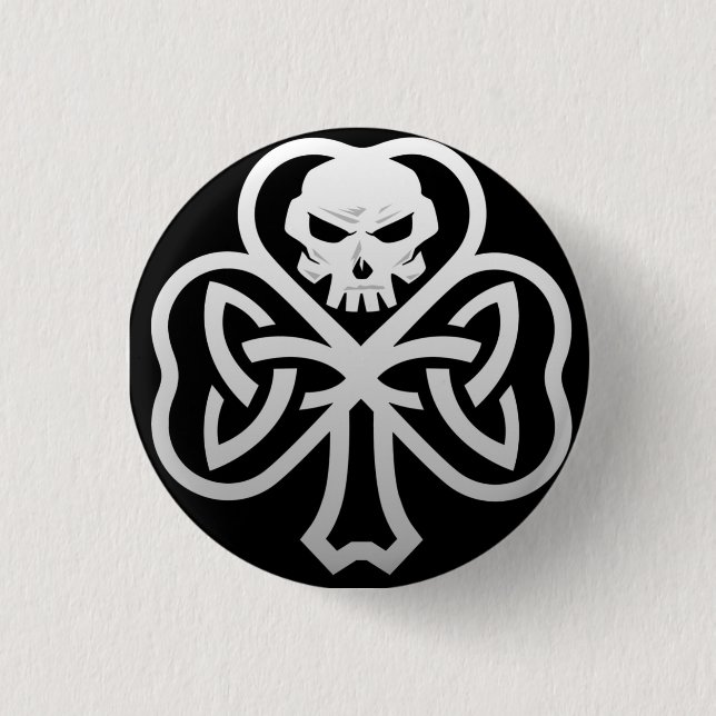 Irish Punk 1 1/4 Button Pin (Front)