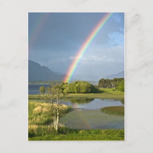 Irish Rainbow Postcard