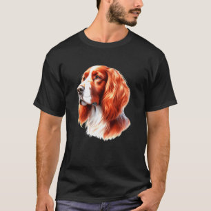 Irish Red and White Setter Dog T-Shirt