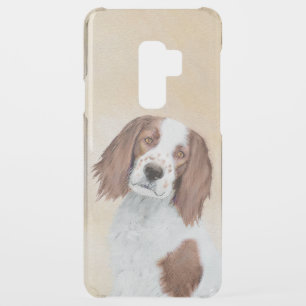 Irish Red and White Setter Painting - Original Art Uncommon Samsung Galaxy S9 Plus Case