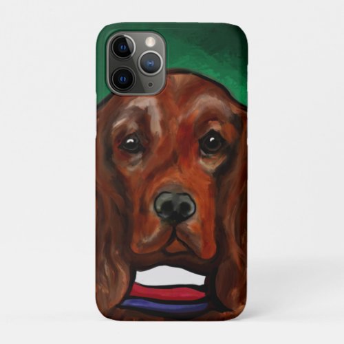 Irish Red Setter      iPhone 11 Pro Case