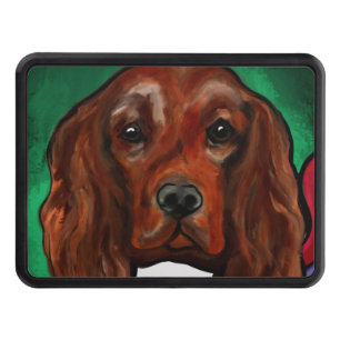 Irish Red Setter Hitch Cover
