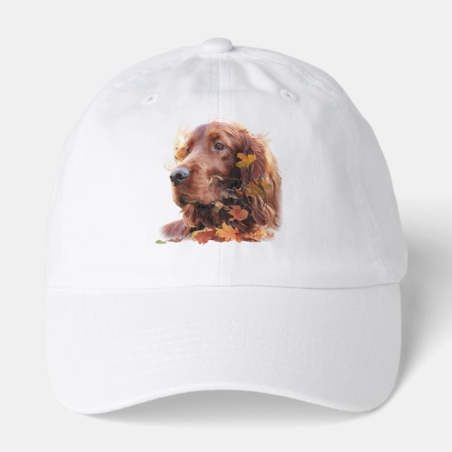 Irish Red Setter, Irish Setter Hat (Front)
