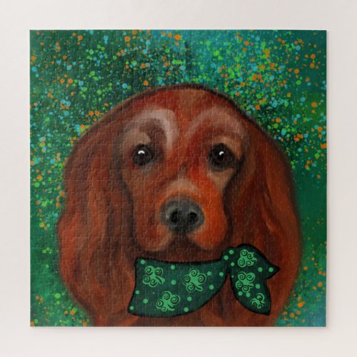 Irish Red Setter      Jigsaw Puzzle