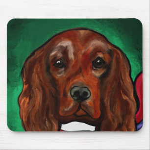 Irish Red Setter  Mouse Pad