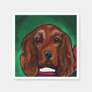 Irish Red Setter Napkins