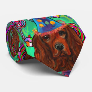 Irish Red Setter     Neck Tie