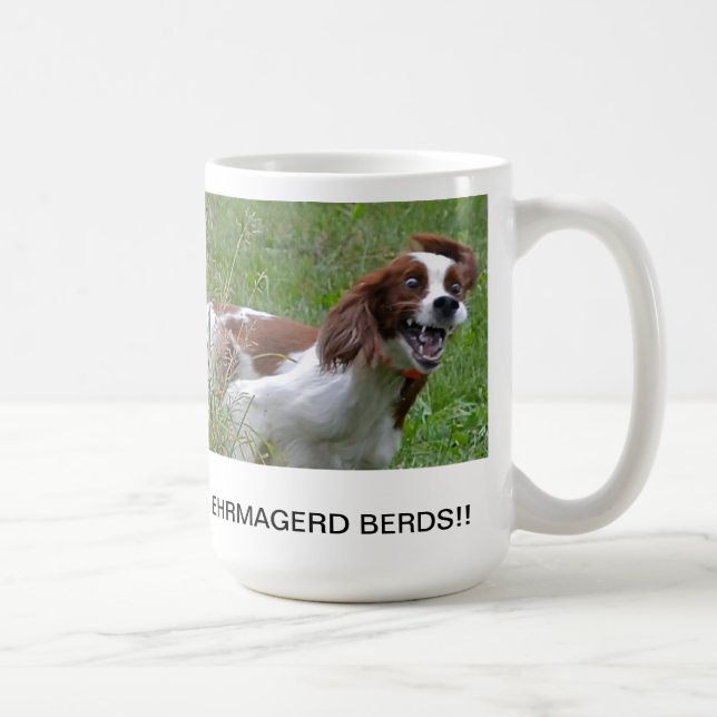 Irish Red & White Setter Mug (Right)