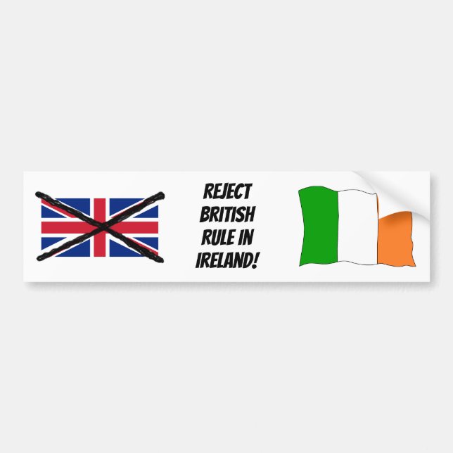 Irish Republican bumper sticker (Front)