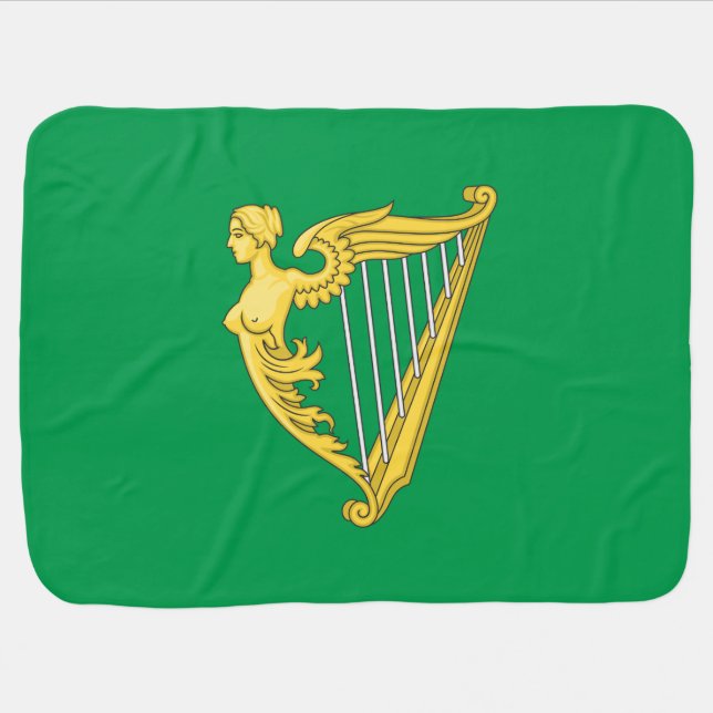 Irish Republican Flag Baby Blanket (Horizontal)