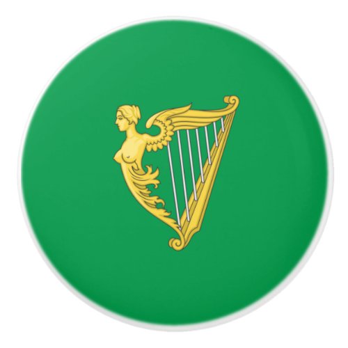 Irish Republican Flag Ceramic Knob