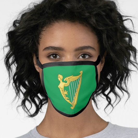 Irish Republican (Ireland) Flag Face Mask (Worn Her)
