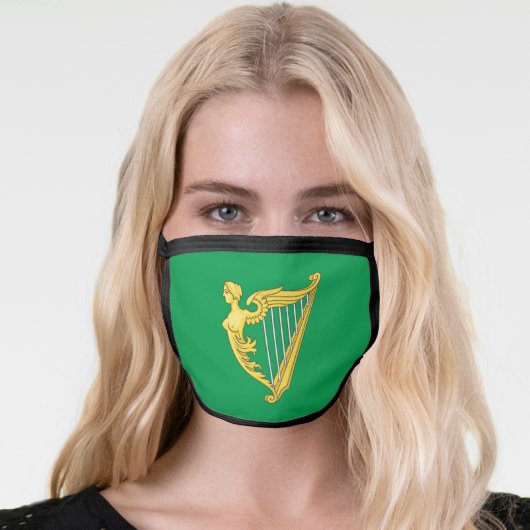 Irish Republican (Ireland) Flag Face Mask (Worn Her)