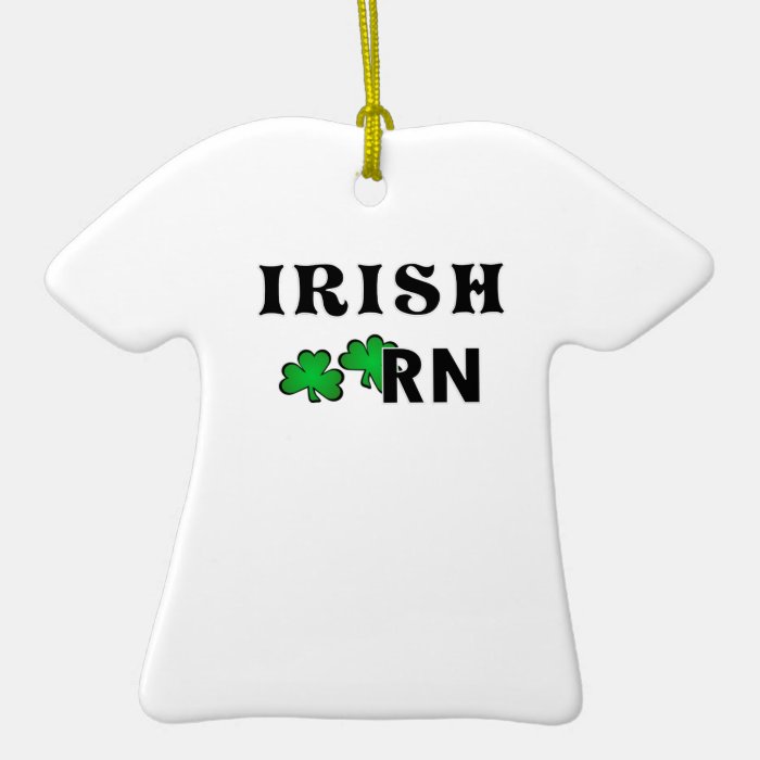 Irish RN Christmas Tree Ornament