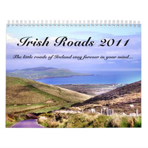 Irish Roads Calendar