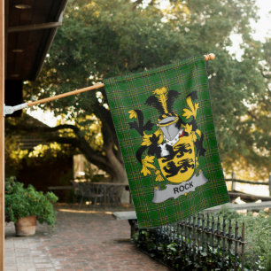  Irish Rock Coat of Arms Family Crest Ireland House Flag