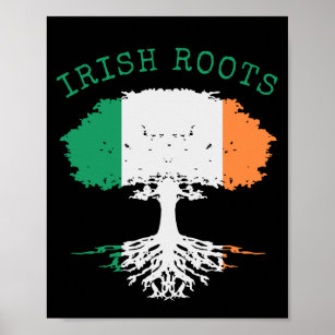 Irish Roots Family Tree   Poster