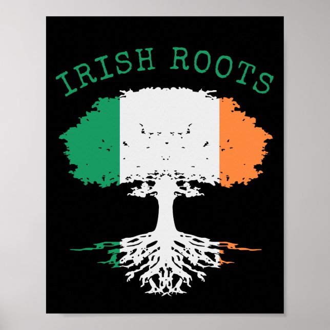 Irish Roots Family Tree   Poster (Front)