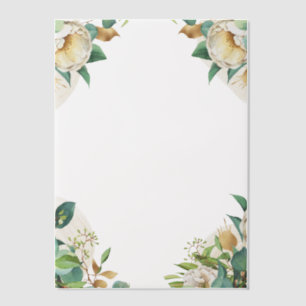 Irish Rose Corners Vellum Invitations