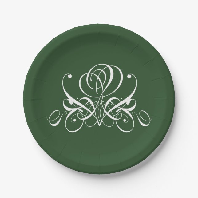 Irish Rose Paper Plates (Front)