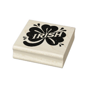 Irish                                              rubber stamp