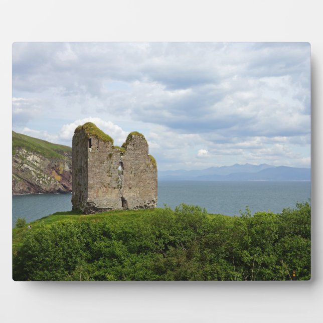 Irish Ruins Plaque (Front)