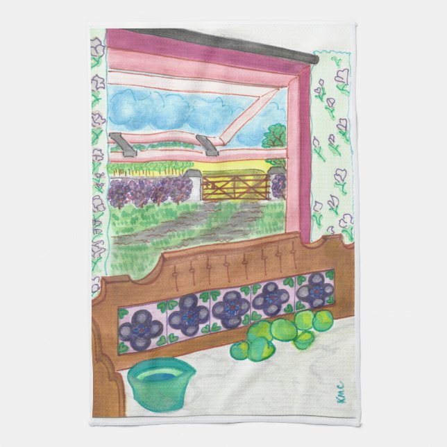 Irish’s Kitchen Window Towel (Vertical)