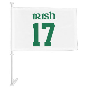 Irish Saint Patrick's day Car Flag