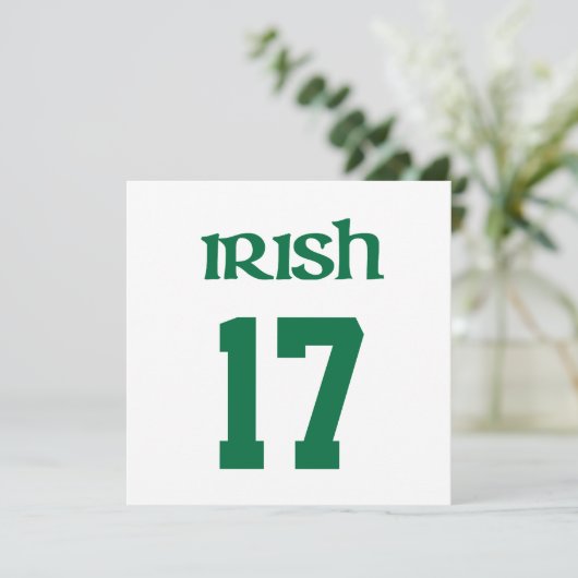 Irish Saint Patrick's day Sport (Standing Front)