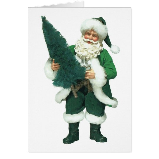 Irish Santa Card