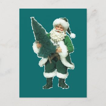 Irish Santa Holiday Postcard by Pot_of_Gold at Zazzle