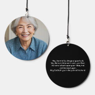 Irish Saying Photo Memorial Personalized Custom  Wind Chime