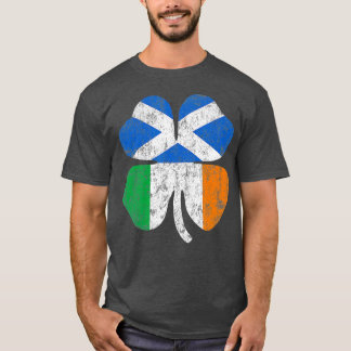 Irish Scottish Flag Ireland Scotland St Patricks D T-Shirt