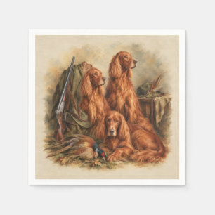 Irish Setter ,Art Napkins