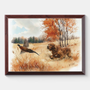 Irish Setter  Award Plaque