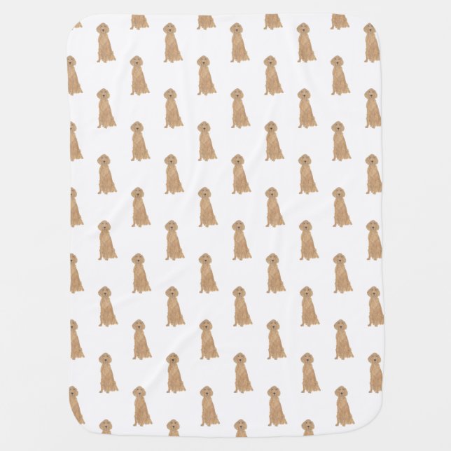 Irish Setter Baby Blanket (Front)