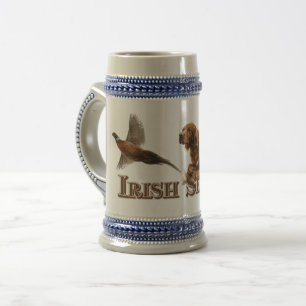 Irish Setter Beer Stein